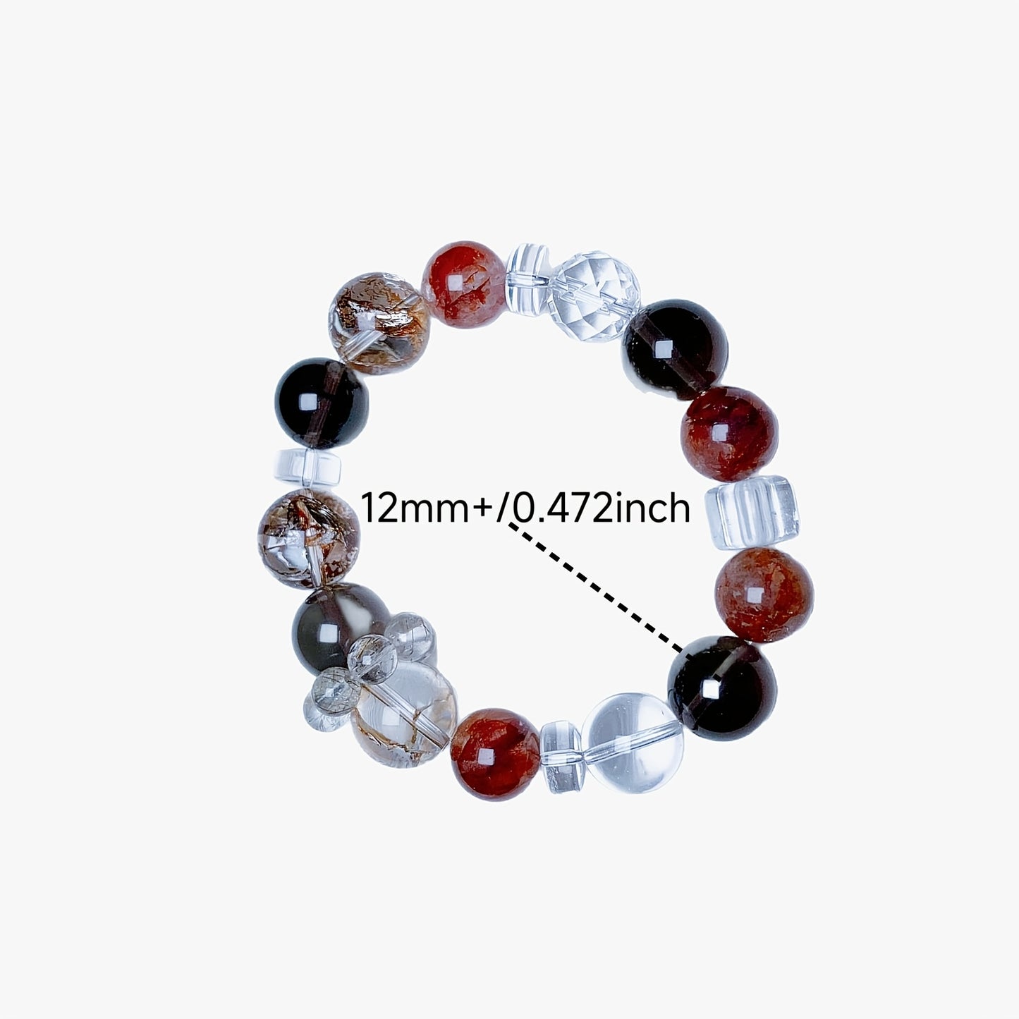 Custom Multi-Stone Protection Beaded Bracelet