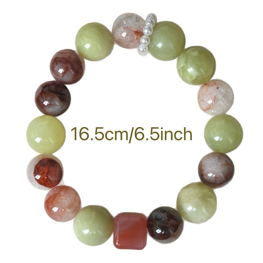 Custom Multicolor Gemstone Beaded Bracelet
