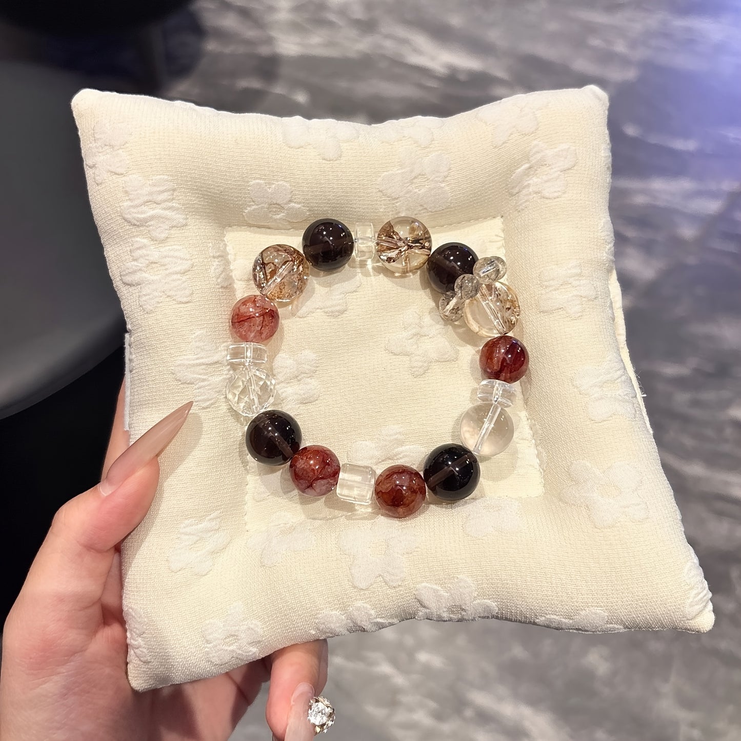 Custom Multi-Stone Protection Beaded Bracelet