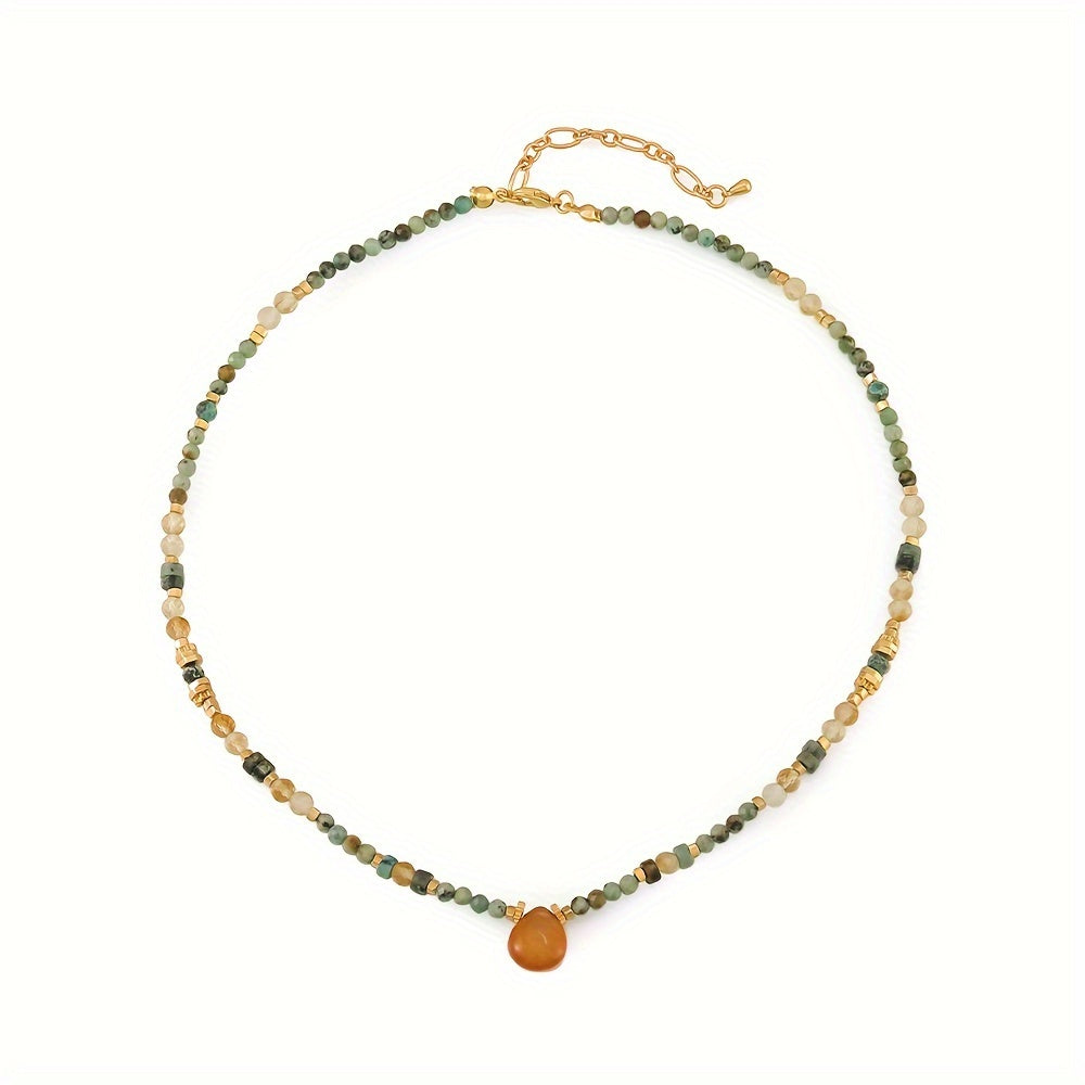 Custom Mixed Gemstone Choker Necklace