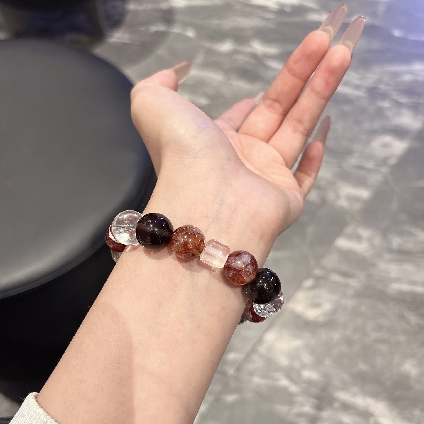 Custom Multi-Stone Protection Beaded Bracelet