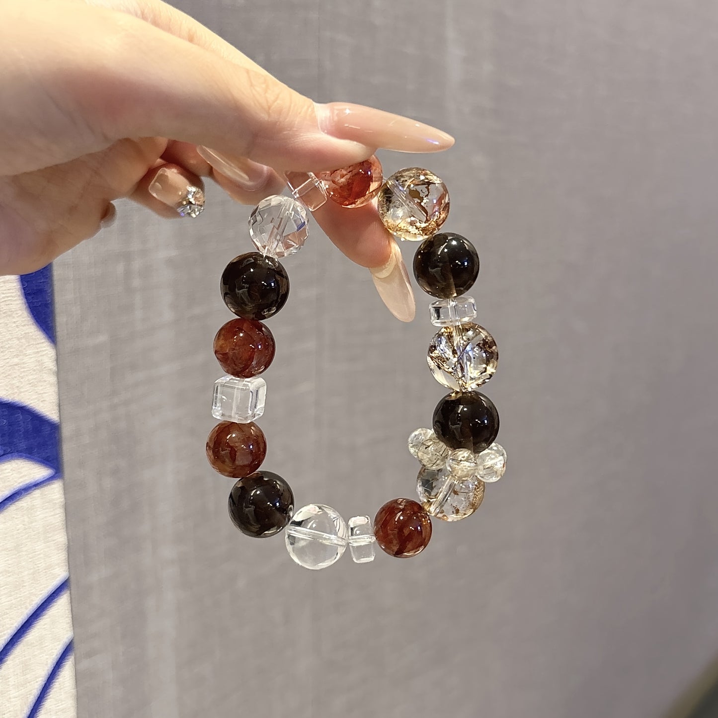 Custom Multi-Stone Protection Beaded Bracelet