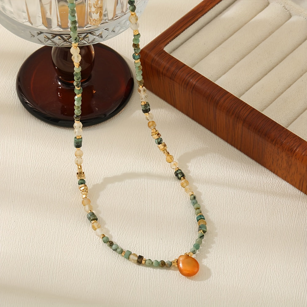 Custom Mixed Gemstone Choker Necklace