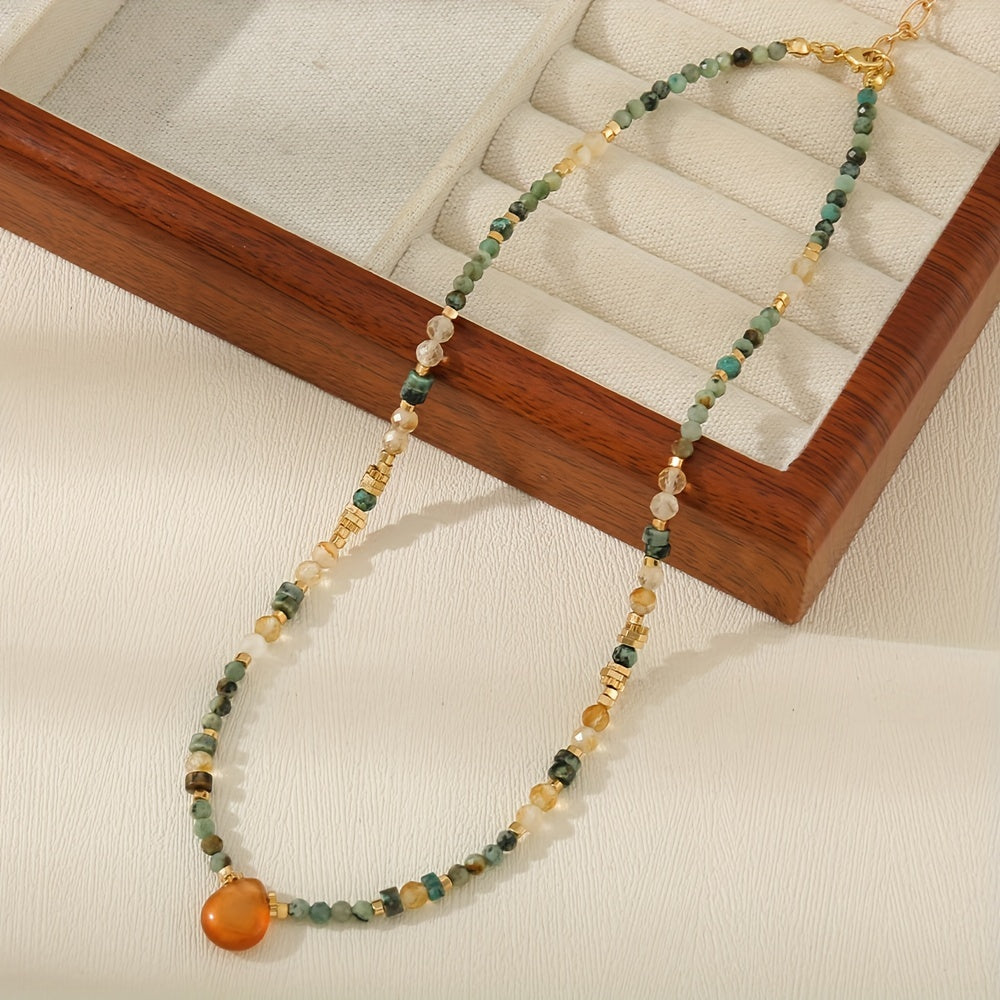 Custom Mixed Gemstone Choker Necklace