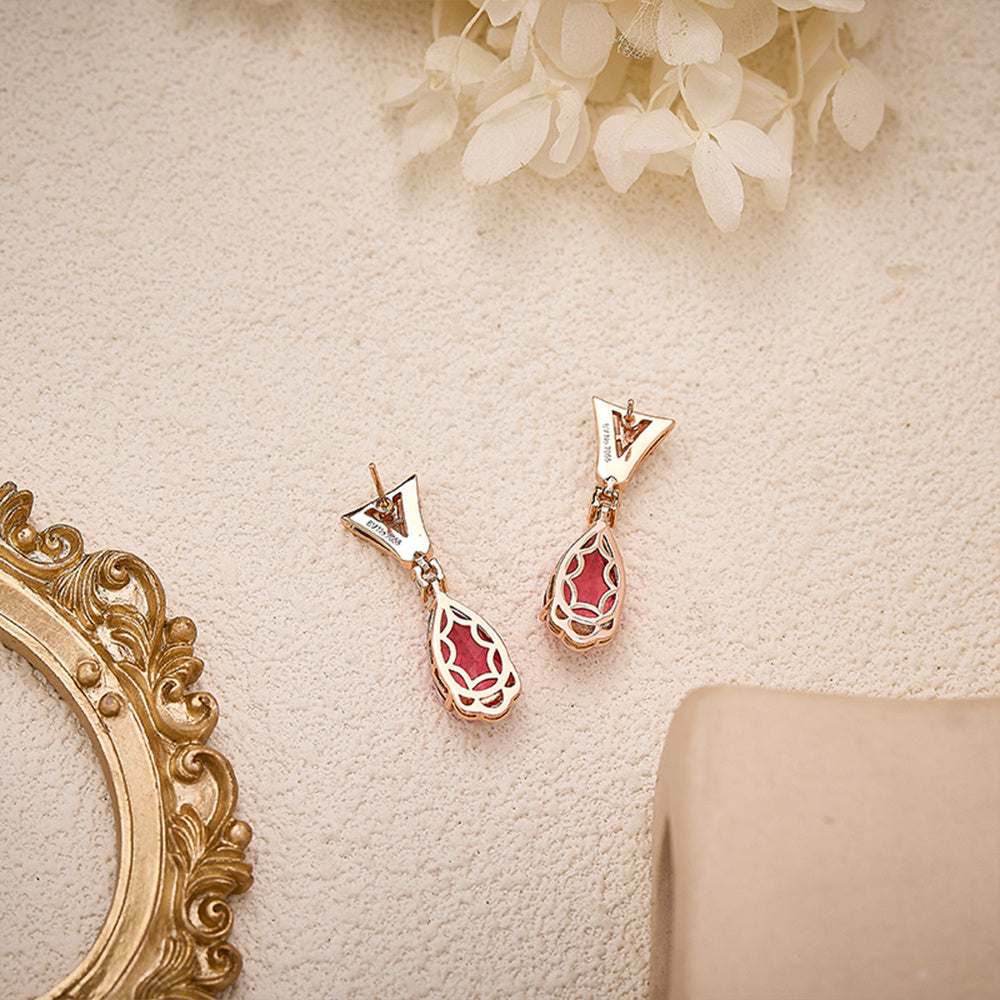 Custom Multi-Color Gemstone Statement Jewelry Set