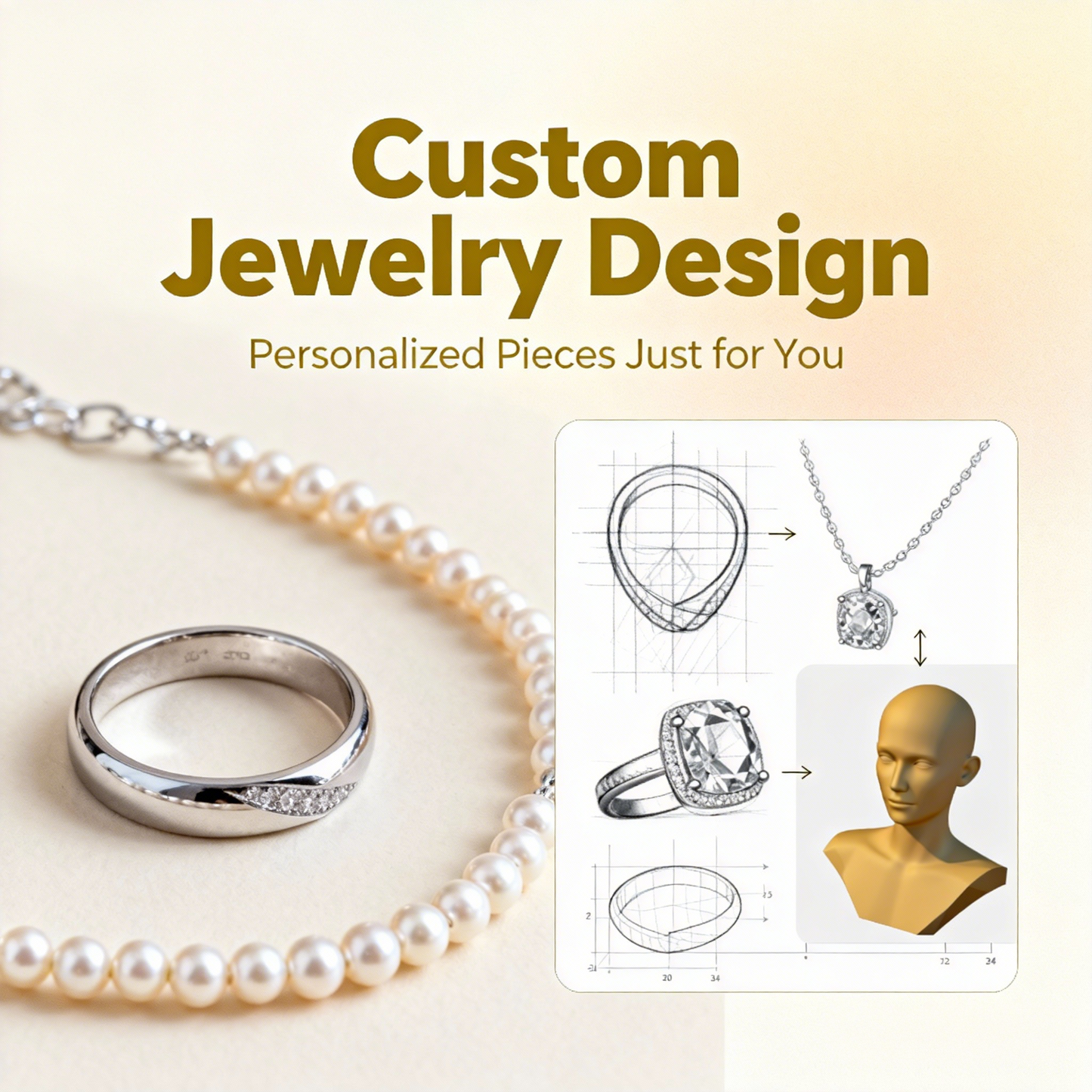 Personalized Custom Jewelry - Create Your Exclusive Charm